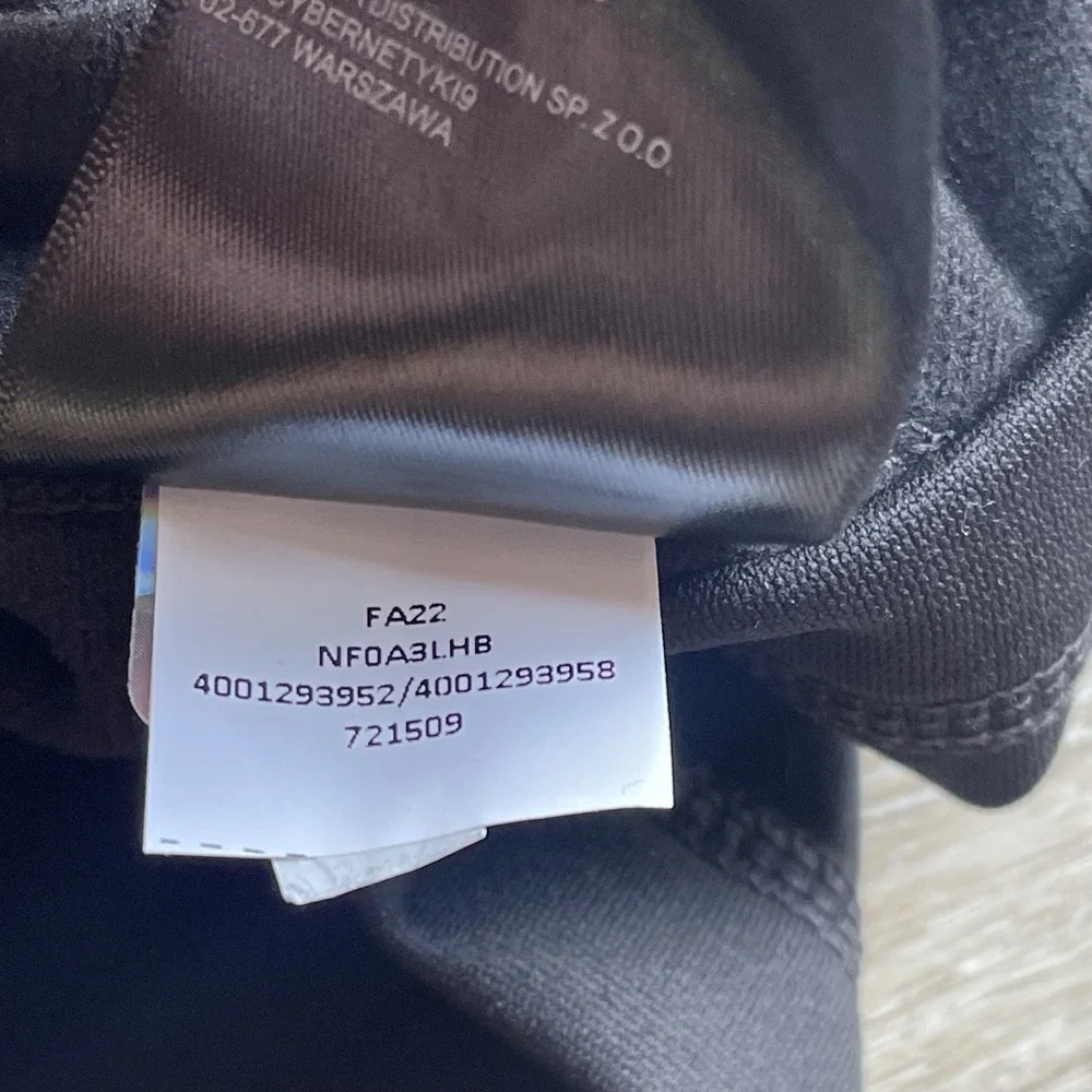 The North Face Mens Black Tech 1/4 Zip Fleece Performance Jacket CROWN ROYAL NWT
